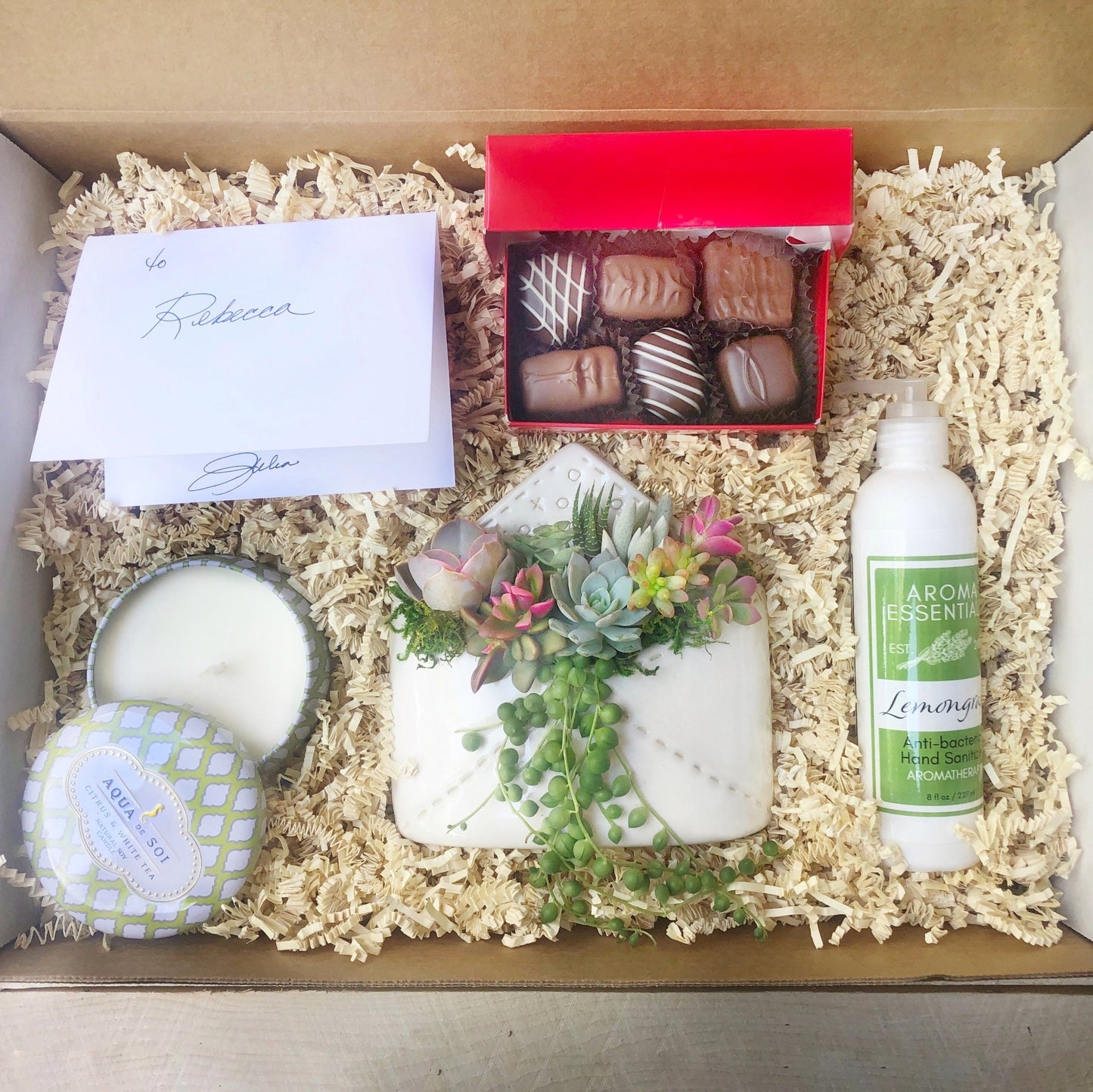 Sending Love Succulent Gift Set - Succulent Artworks