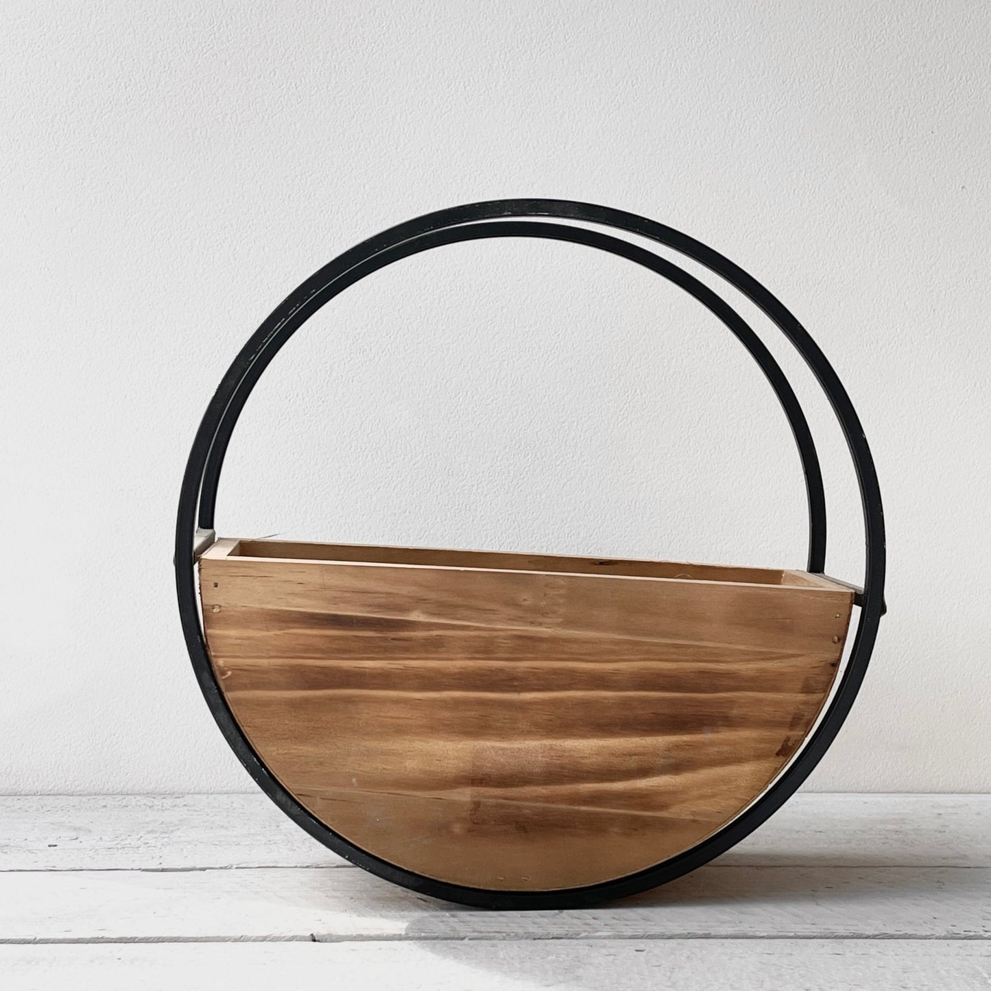 Unplanted Oriana Table or Wall Planter - Succulent Artworks