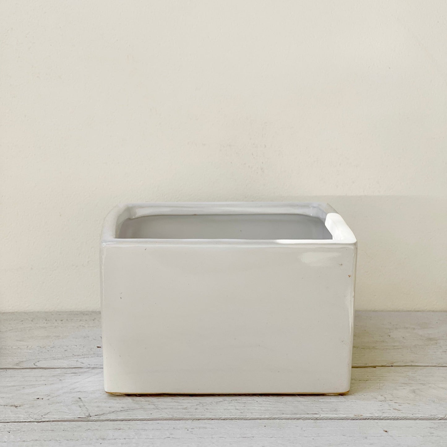 Unplanted Simply Classic Square Ceramic - Succulent Artworks