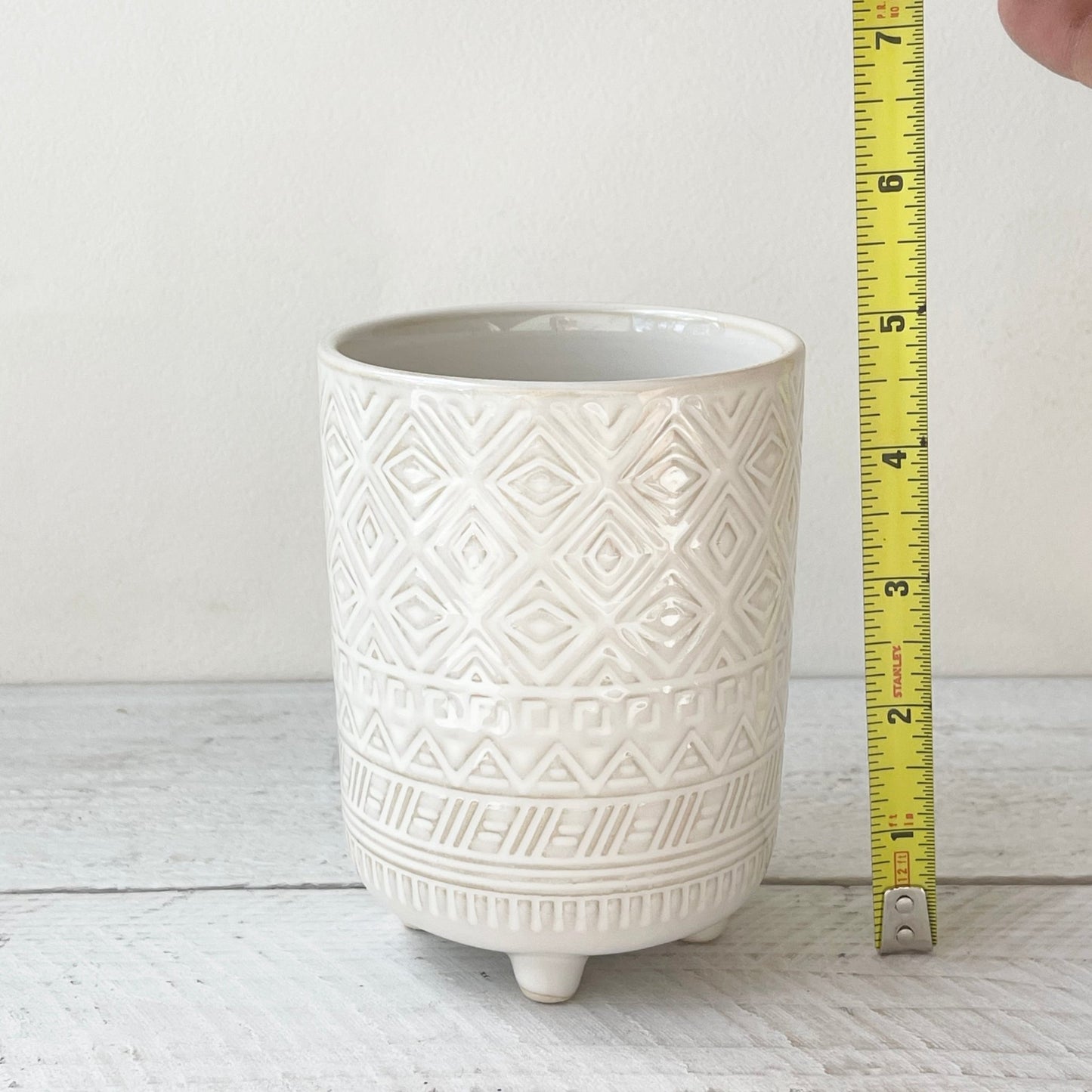 Unplanted Olivia Pot - Succulent Artworks