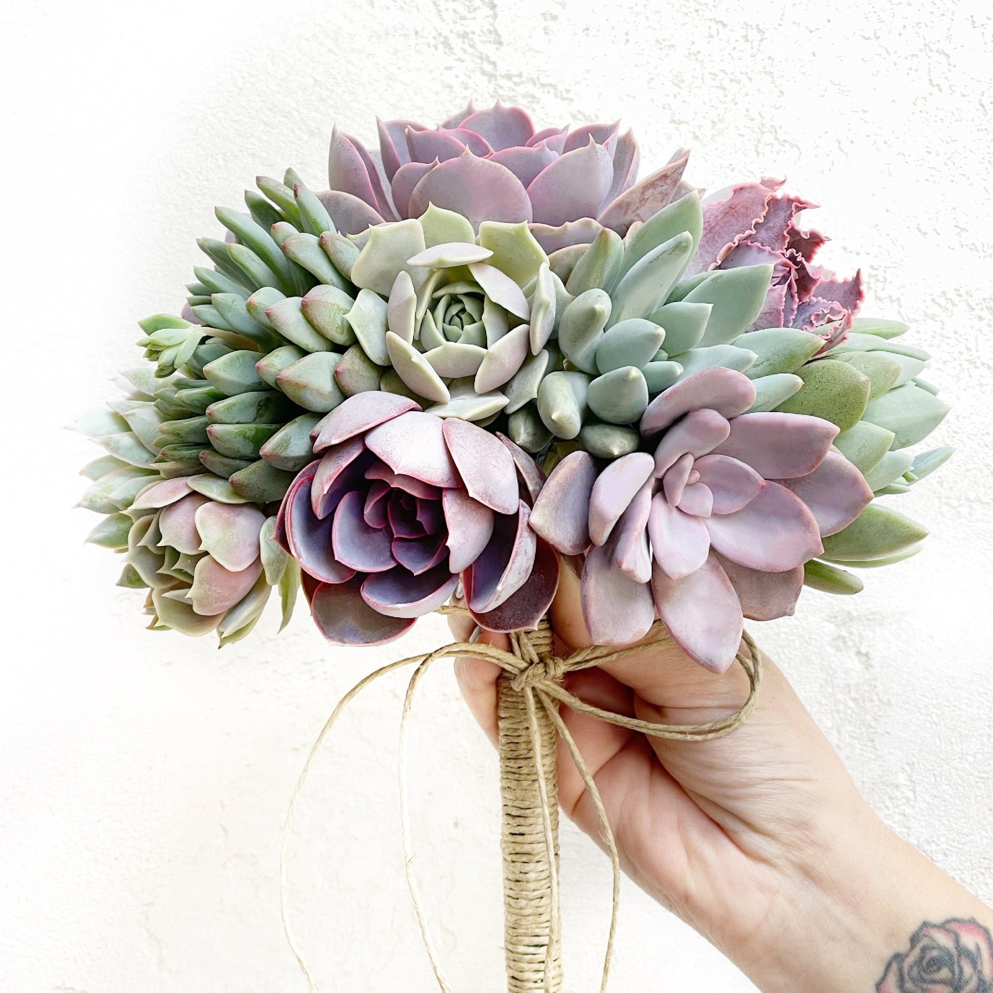 succulent wedding bouquets Succulent Bridal Bouquets