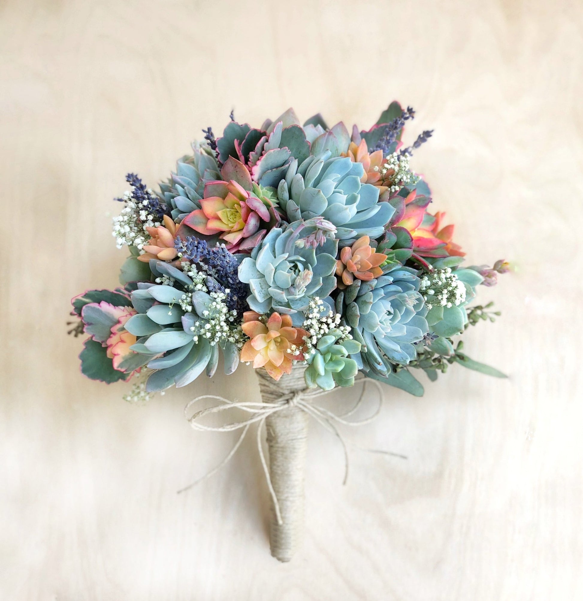 bridal bouquets with succulents Succulent Bridal Bouquets